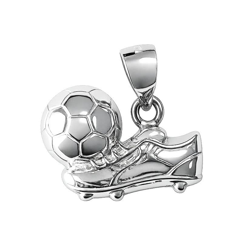 Stříbrný přívěsek fotbal