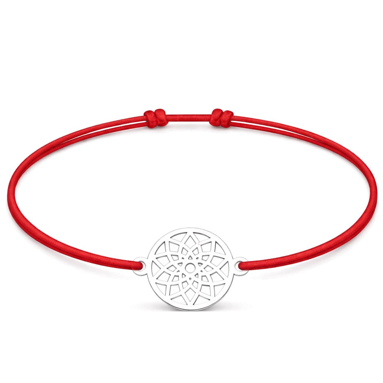 Šňůrkový náramek mandala