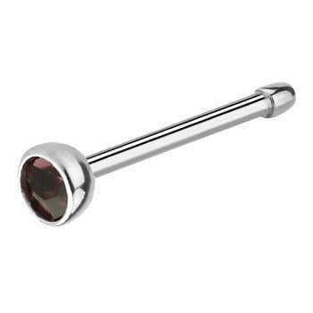 Piercing do nosu - kamínek (fialová)