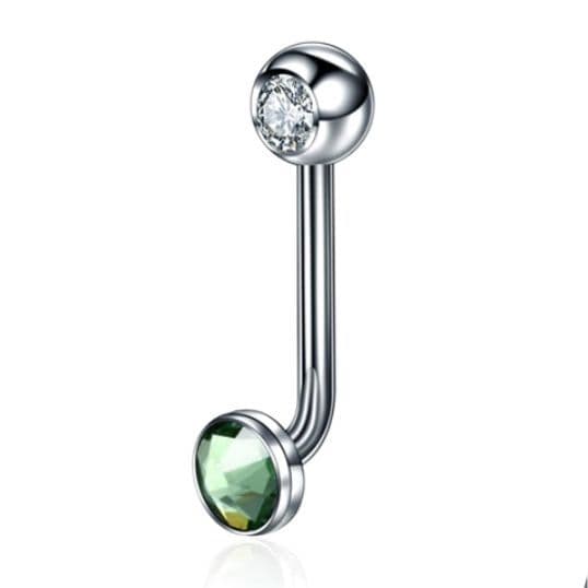 Christina piercing (zelená)