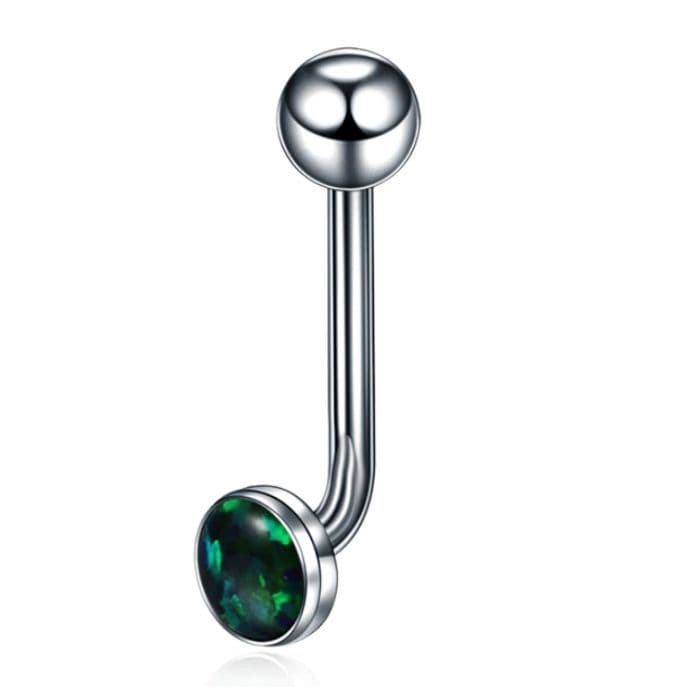 Christina piercing opál (zelená)