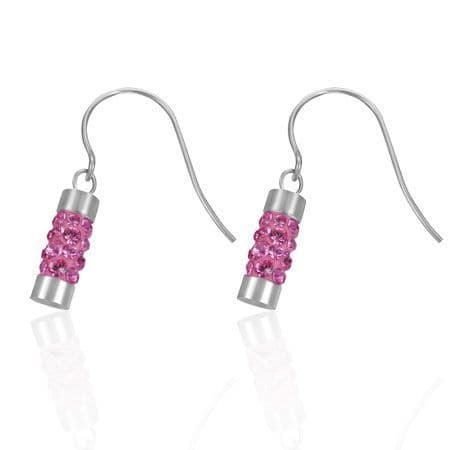 Naušnice chirurgická ocel se Swarovski krystalky