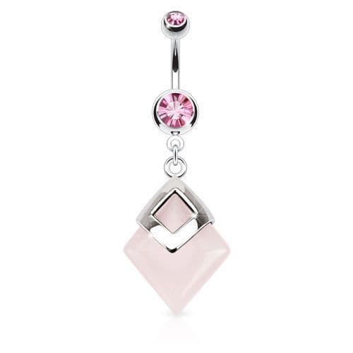 Piercing do pupíku léčivý kámen HWNS7803