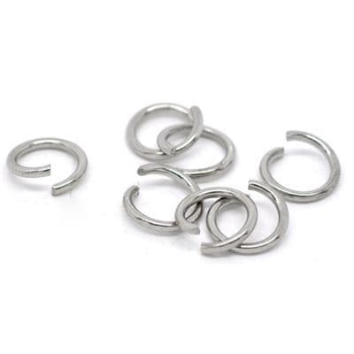 komponenty - ocelový kroužek 1,3x9  mm