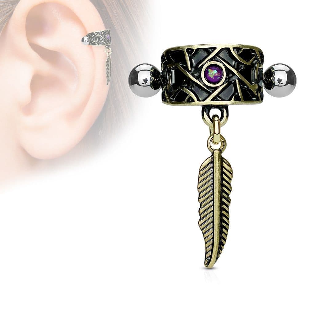 Cartilage piercing do ucha - peříčko — Marre.cz
