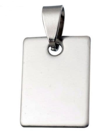 Destička chirurgická ocel 21x15 mm