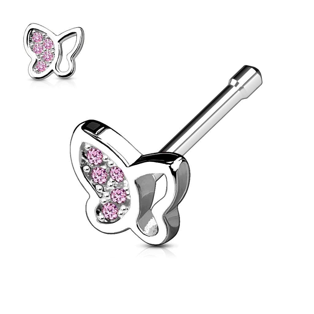 Piercing do nosu - motýlek — Marre.cz