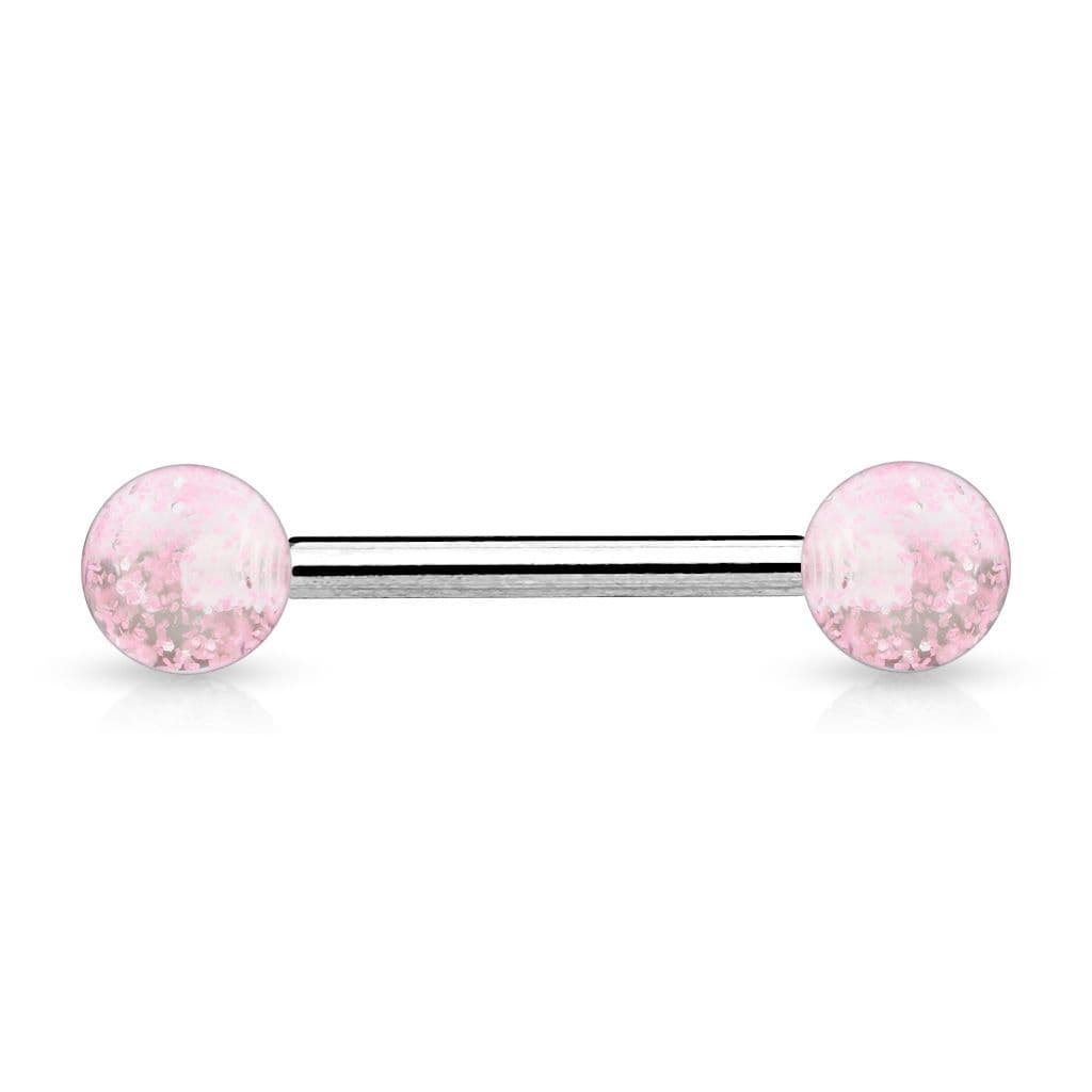 Piercing do jazyka (růžová)
