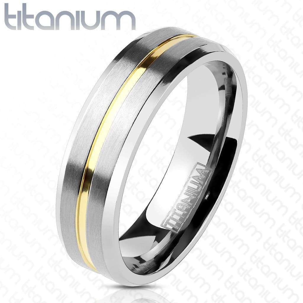 TT1043 Pánský snubní prsten titan (55)