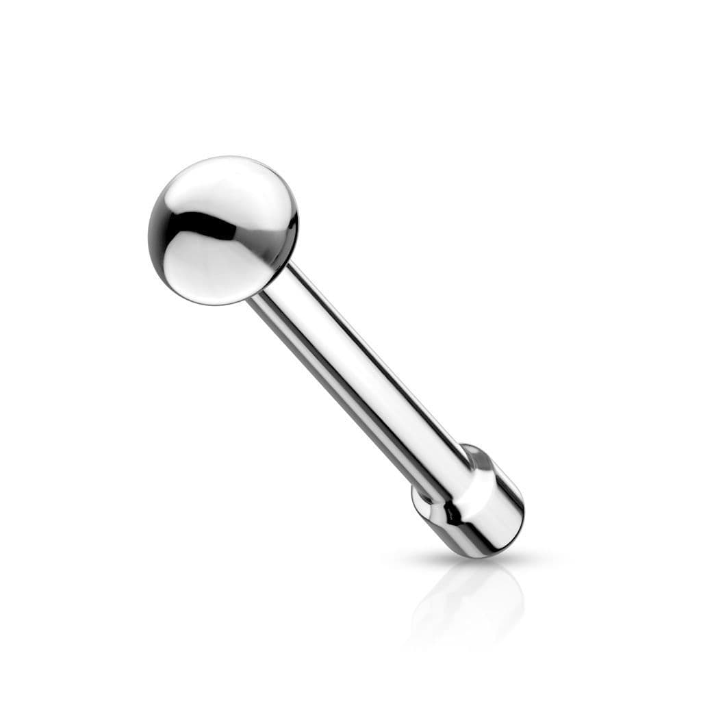 Piercing do nosu (půlkulička)