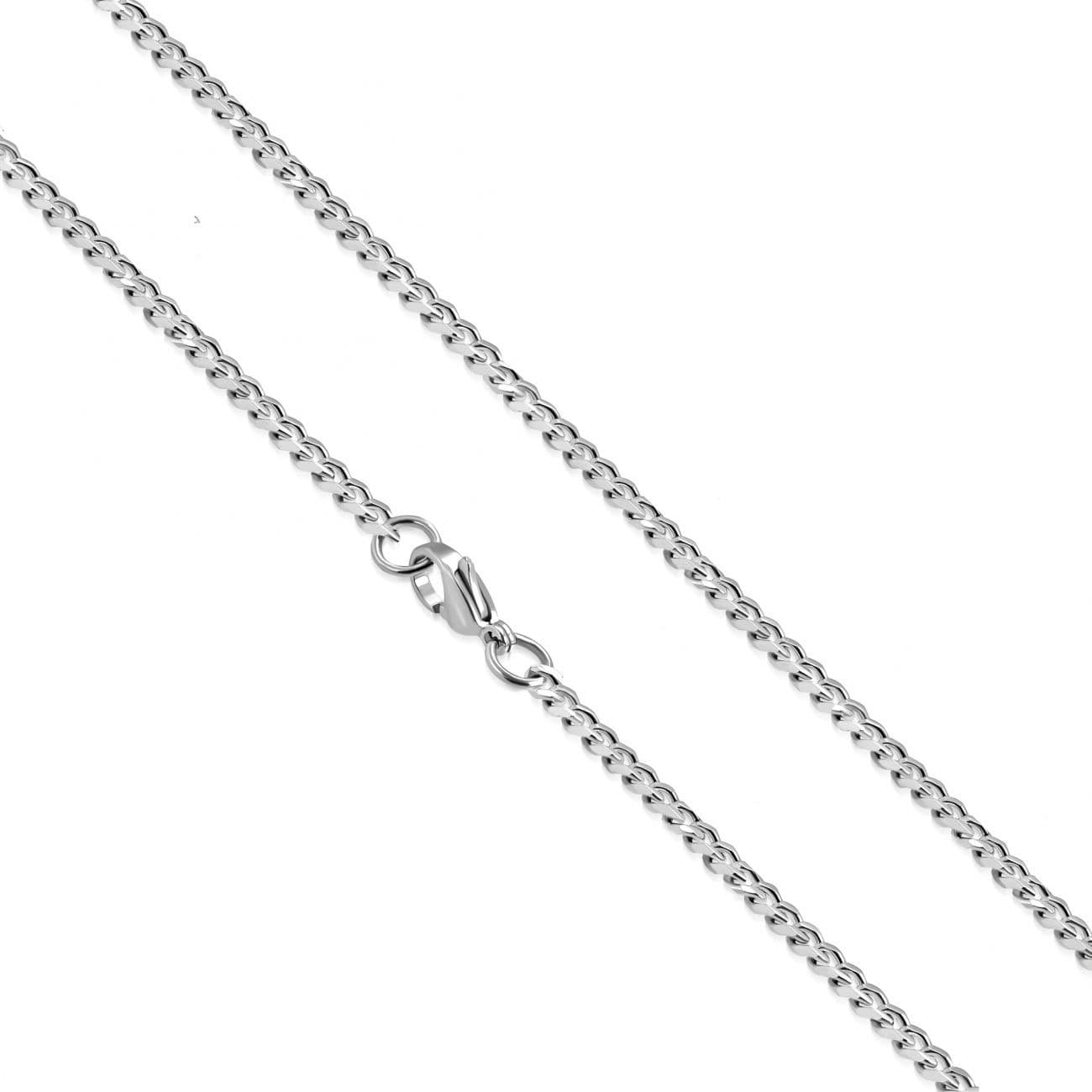 Ocelový řetízek pancer tl. 2,2 mm (55 cm)