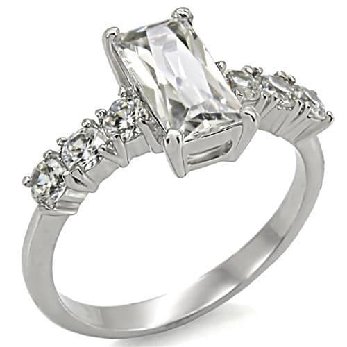 Ocelový prsten se zirkony (62)