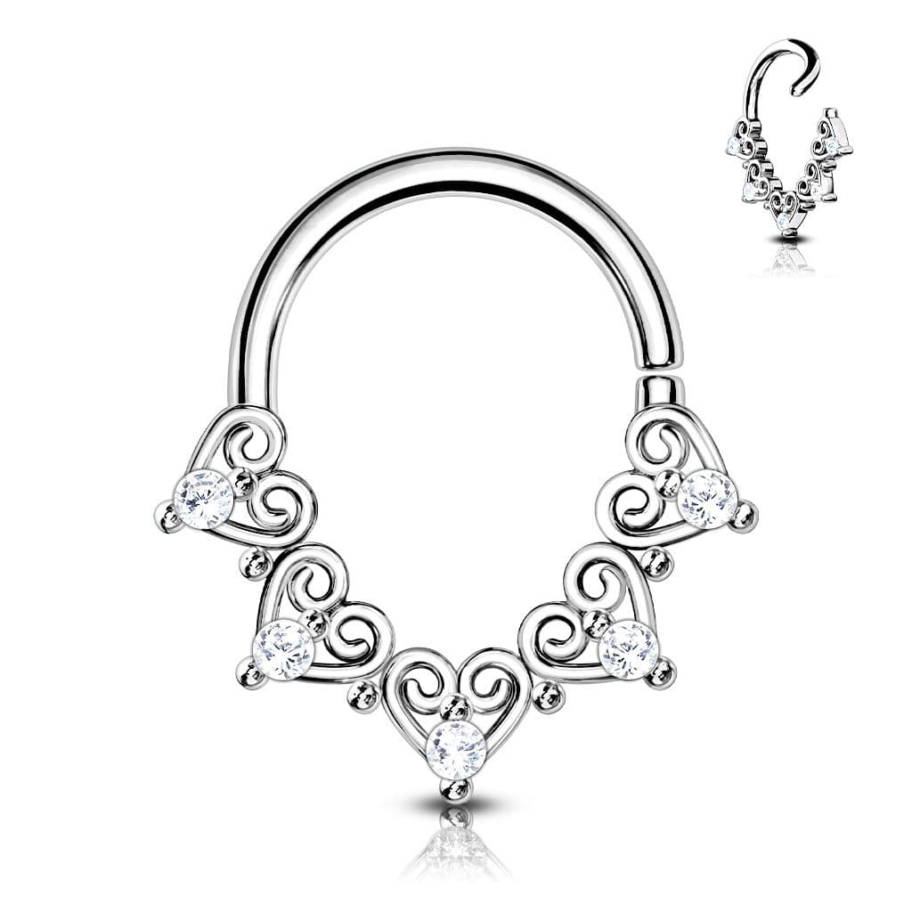 Septum piercing 1,0 x 8 mm