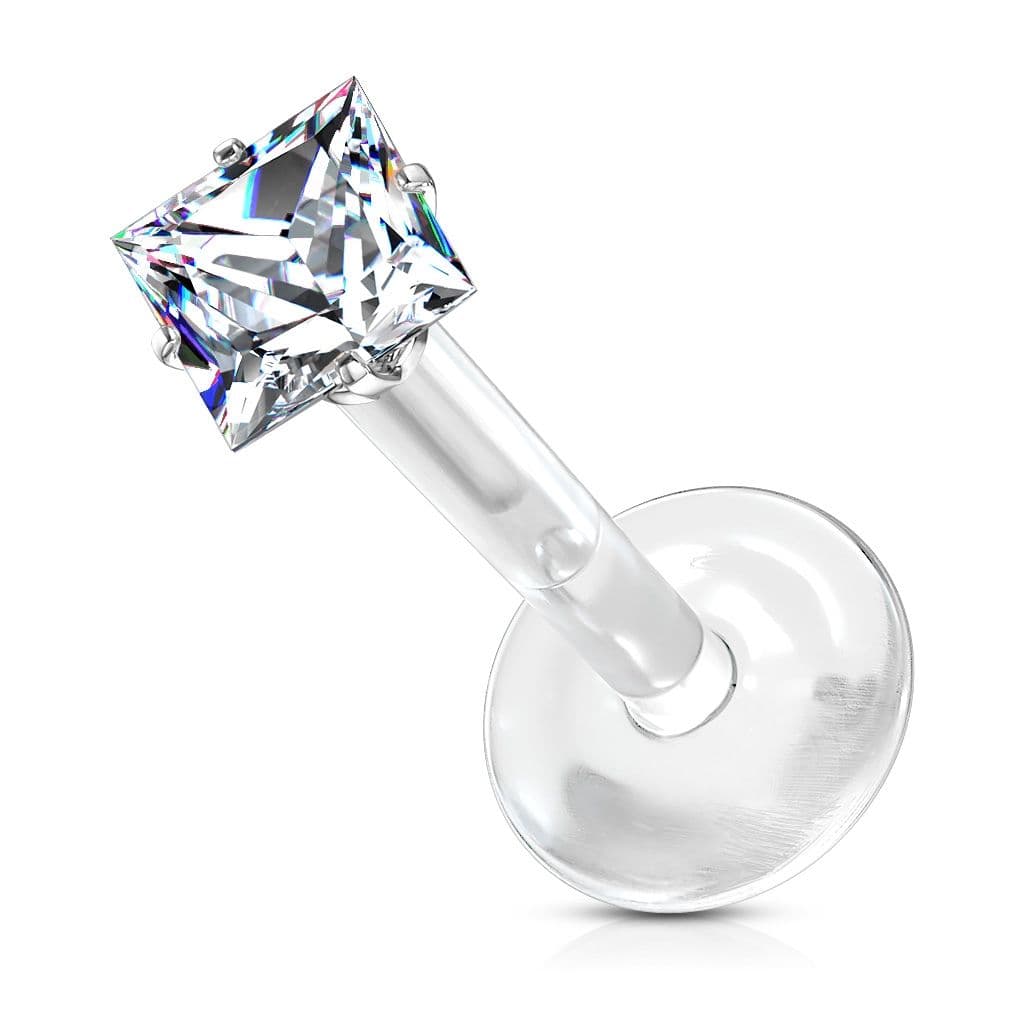 BioFlex piercing do brady, zirkon 3x3 mm (1,2 x 8 mm)