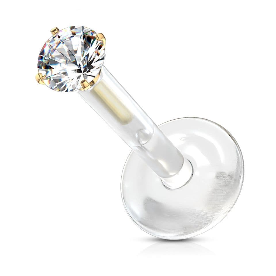 BioFlex piercing do brady, 2 mm zirkon (1,2 x 6 mm)