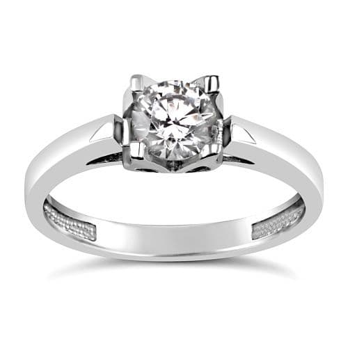 Stříbrný prsten se Swarovski Crystals vel. 62 - Stříbrný prsten se Swarovski Crystals