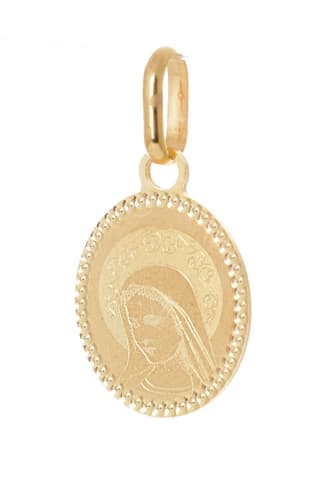 Stříbrná pozlacená madonka Panna Marie STRZ0892F