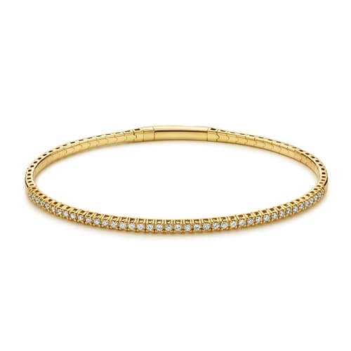 Luxusní zlatý diamantový náramek L'amour Diamonds CB3521Y + dárek zdarma