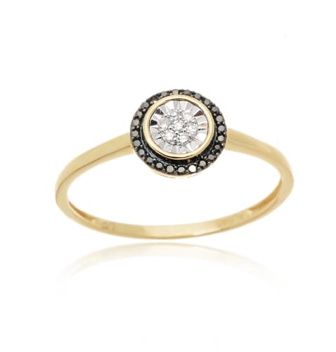 Zlatý prsten s diamanty L'Amour Diamonds JR11337BDY15 + dárek zdarma — ZlatnictviNoemi.cz