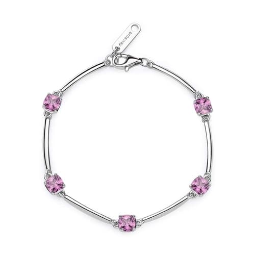 Stříbrný náramek Brosway Fancy Vibrant Pink FVP05 + dárek zdarma
