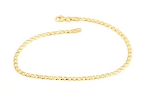 Zlatý náramek pancr ZLNA1505F 19 cm + Dárek zdarma
