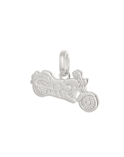 Stříbrný přívěšek motorka chopper STRZ1201F