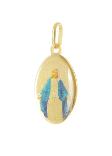 Zlatý přívěšek madonka Panna Marie ZZ1393F + dárek zdarma