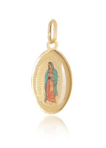 Zlatý přívěšek madonka Panna Marie ZZ1394F + dárek zdarma