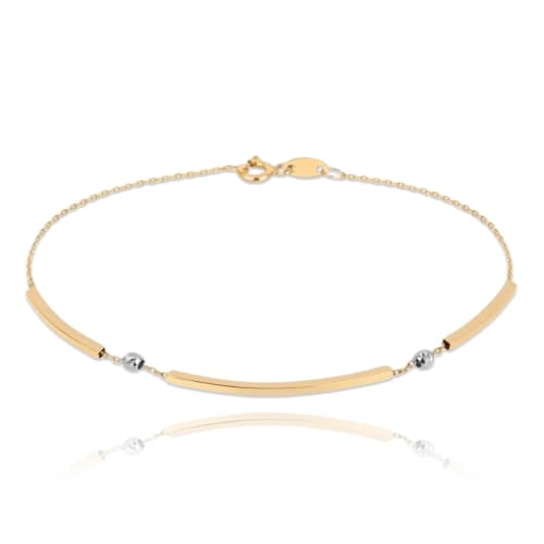Dámský zlatý náramek JMG0101WGB17 17-19 cm + Dárek zdarma — ZlatnictviNoemi.cz