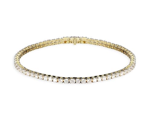 Luxusní zlatý náramek s lab-grown diamanty MOISS BAL00002 + dárek zdarma