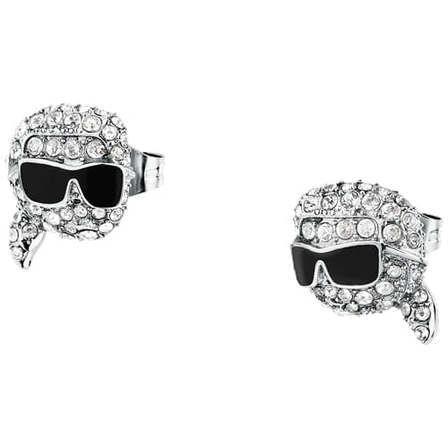 Náušnice Karl Lagerfeld z chirurgické oceli KLAYD20 + dárek zdarma