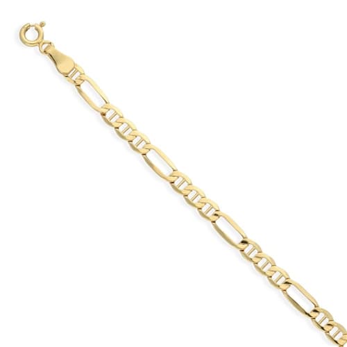 Řetízek ze žlutého zlata figaro marina 55 cm ZLR1663F + DÁREK ZDARMA