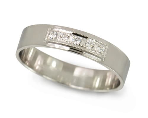 Zlatý prsten se diamanty BP0049 + DÁREK ZDARMA — ZlatnictviNoemi.cz