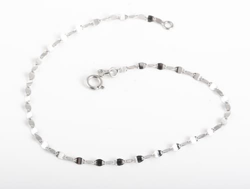 Náramek z bílého zlata ANKR VALENTINA 19 cm ZLNA687F + Dárek zdarma