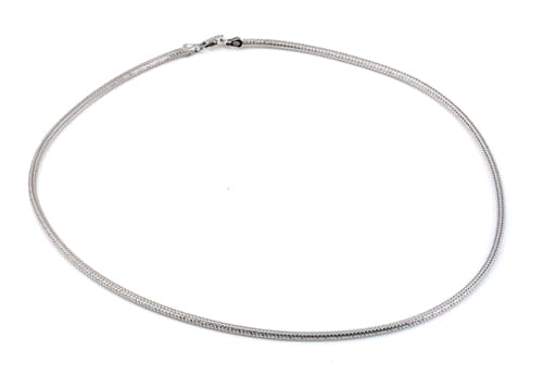Dámský stříbrný náhrdelník hádek AGS1048/45 45 cm