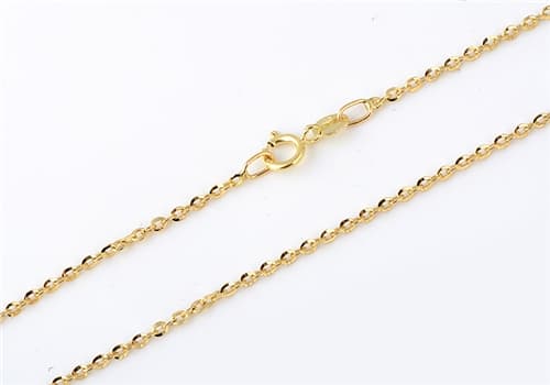 Zlatý řetízek brill ankr 50 cm ZLR1015F + DÁREK ZDARMA