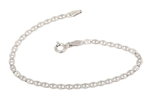 Dámský stříbrný náramek marina 19 cm 66419F