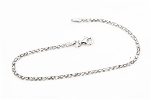 Dámský stříbrný náramek bismark STNA0415F 18 cm