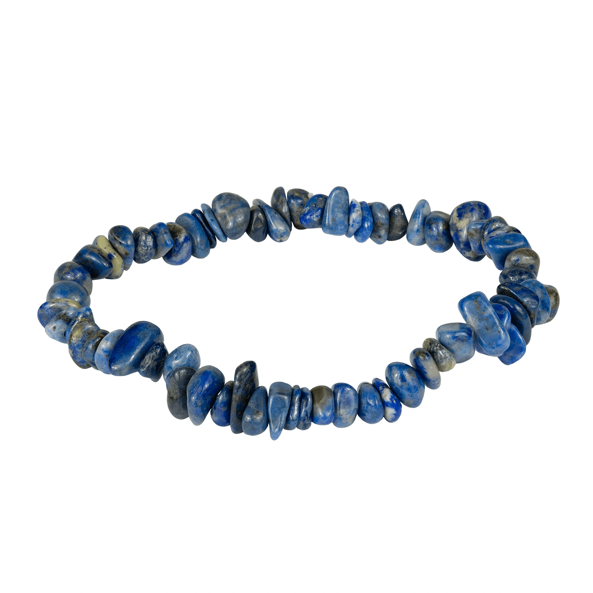 Náramek sekaný lapis lazuli Moudrost — Aranys.cz