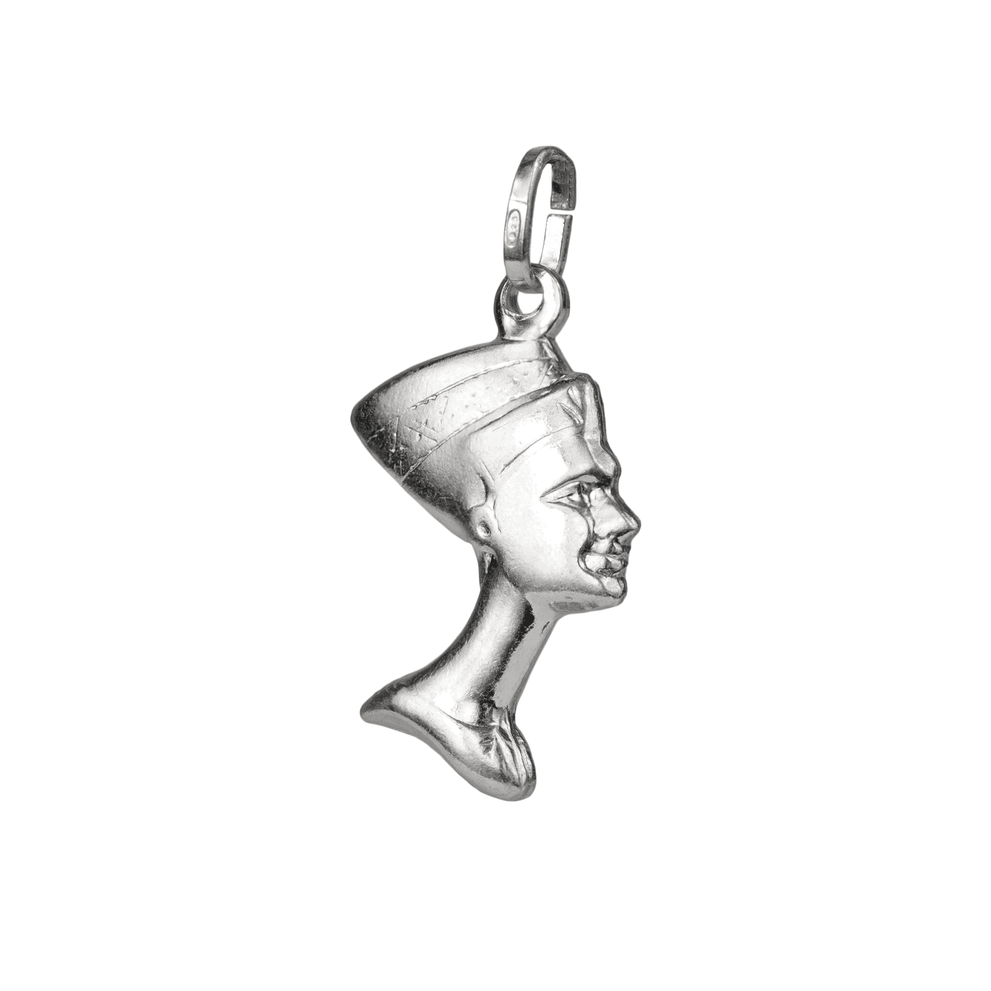 Stříbrný přívěsek Nefertiti větší — Aranys.cz