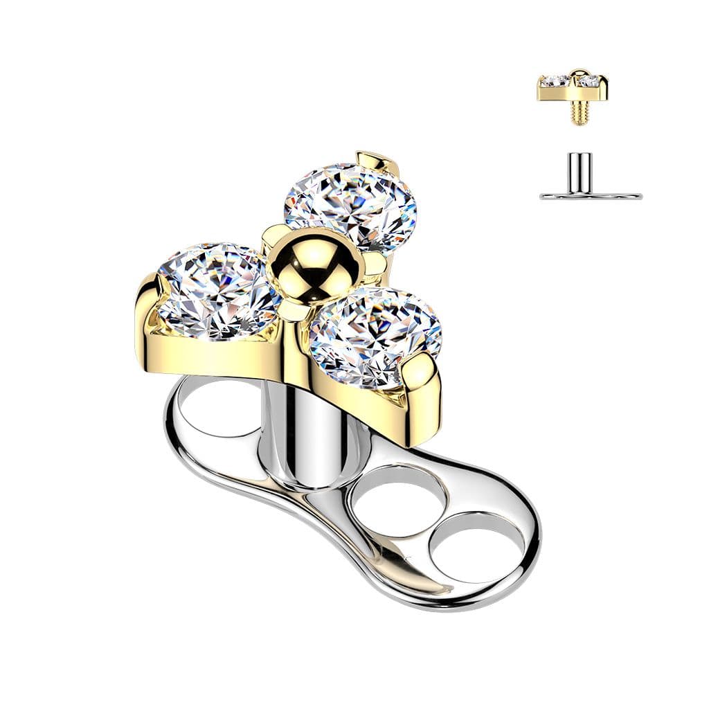Kompletní microdermal piercing TITAN — Marre.cz