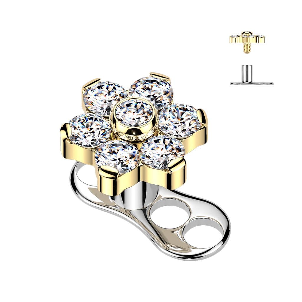 Kompletní microdermal piercing TITAN — Marre.cz