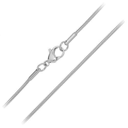 Ocelový řetízek - had tl. 1,5 mm (45 cm) — Marre.cz